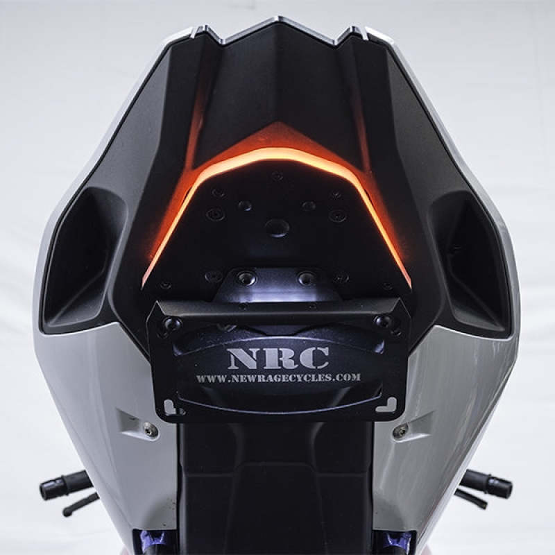 BMW S1000RR Fender Eliminator - New Rage Cycles - Tucked - EU models only - Black - `20-`27